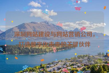 深圳網(wǎng)站建設(shè)與網(wǎng)站營銷公司，打造數(shù)字化未來的關(guān)鍵伙伴