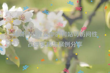 深圳網(wǎng)站建設(shè)中的網(wǎng)站可訪問(wèn)性改進(jìn)實(shí)踐與案例分享
