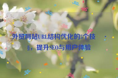 外貿(mào)網(wǎng)站URL結(jié)構(gòu)優(yōu)化的5個(gè)技巧，提升SEO與用戶(hù)體驗(yàn)