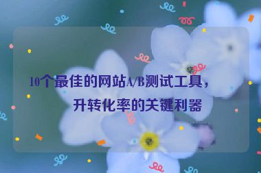 10個最佳的網(wǎng)站A/B測試工具，提升轉(zhuǎn)化率的關(guān)鍵利器