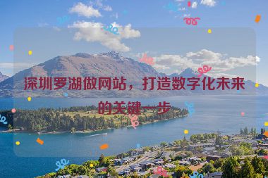 深圳羅湖做網(wǎng)站，打造數(shù)字化未來的關(guān)鍵一步