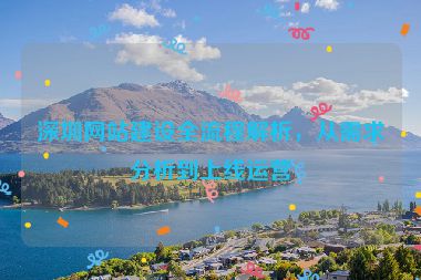 深圳網(wǎng)站建設(shè)全流程解析，從需求分析到上線運營
