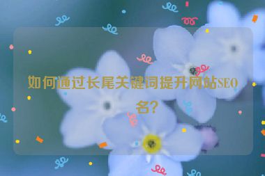 如何通過長尾關鍵詞提升網(wǎng)站SEO排名？