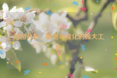 熱圖分析，數(shù)據(jù)可視化的強(qiáng)大工具