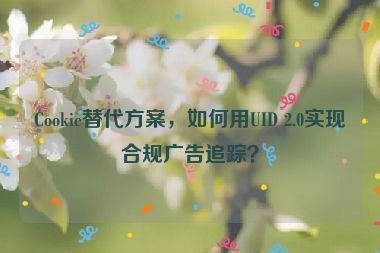Cookie替代方案，如何用UID 2.0實現(xiàn)合規(guī)廣告追蹤？