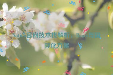 Notion官網(wǎng)技術(shù)棧解析，React與國(guó)際化方案