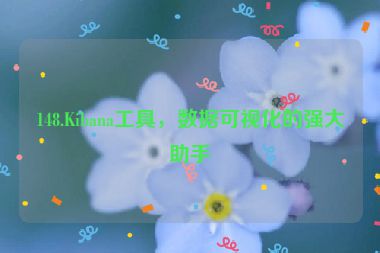 148.Kibana工具，數(shù)據(jù)可視化的強大助手