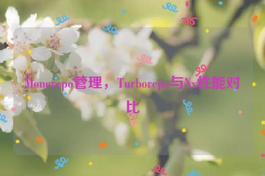 Monorepo管理，Turborepo與Nx性能對(duì)比