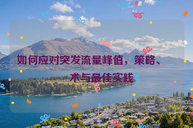 如何應(yīng)對突發(fā)流量峰值，策略、技術(shù)與最佳實(shí)踐